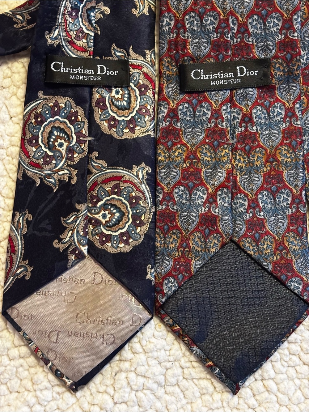 Christian Dior Monsieur Silk Tie Set